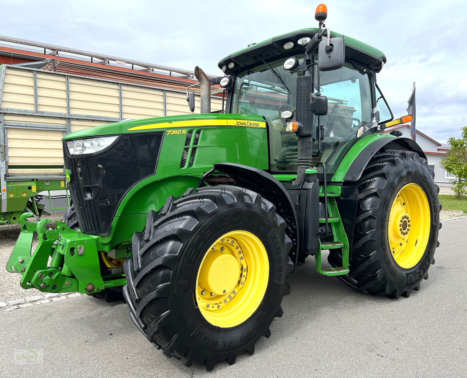 Traktor типа John Deere 7260 R mit einer guten Ausstattung, Gebrauchtmaschine в Burgrieden (Фотография 1)