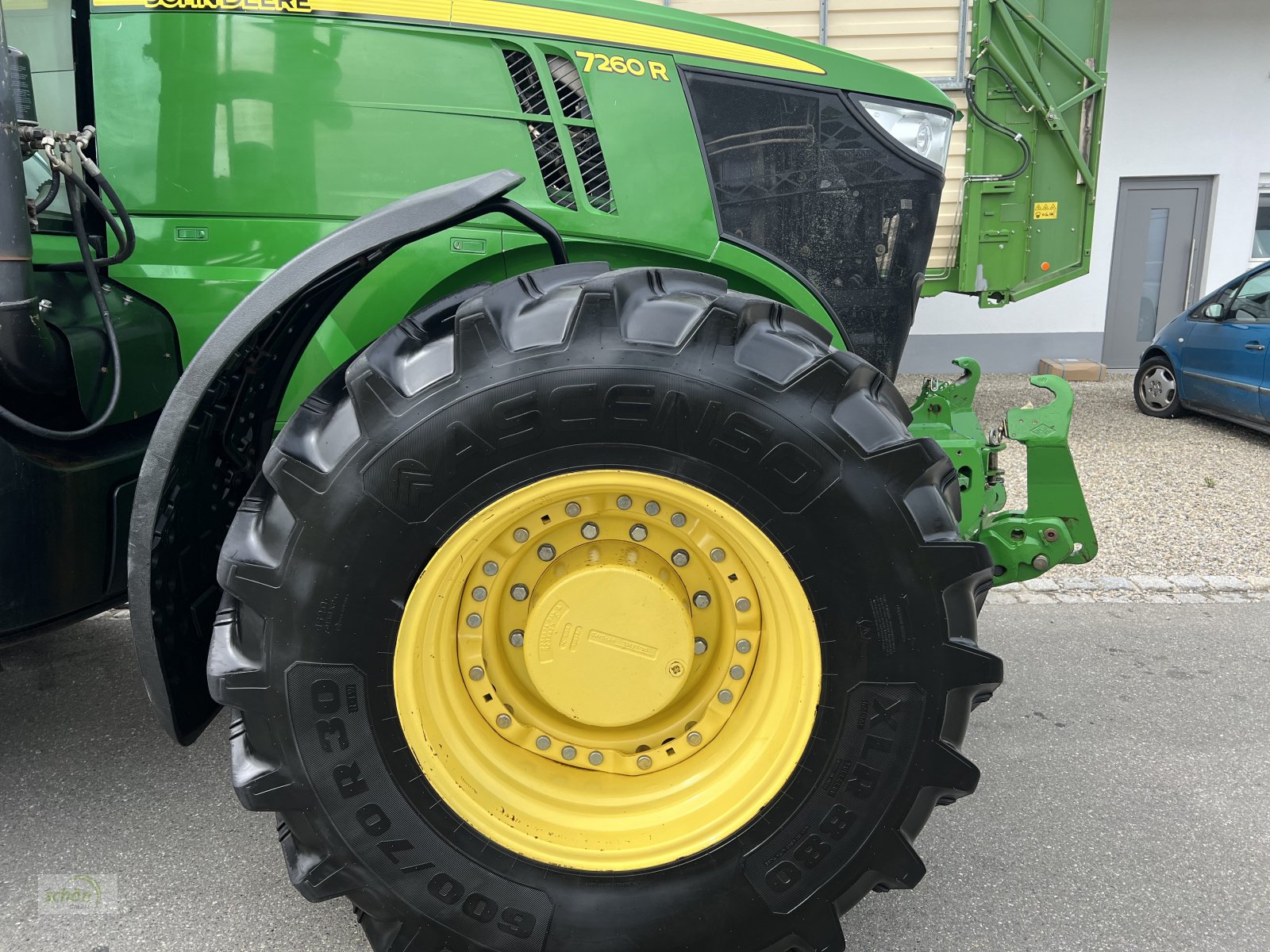 Traktor типа John Deere 7260 R mit einer guten Ausstattung, Gebrauchtmaschine в Burgrieden (Фотография 16)