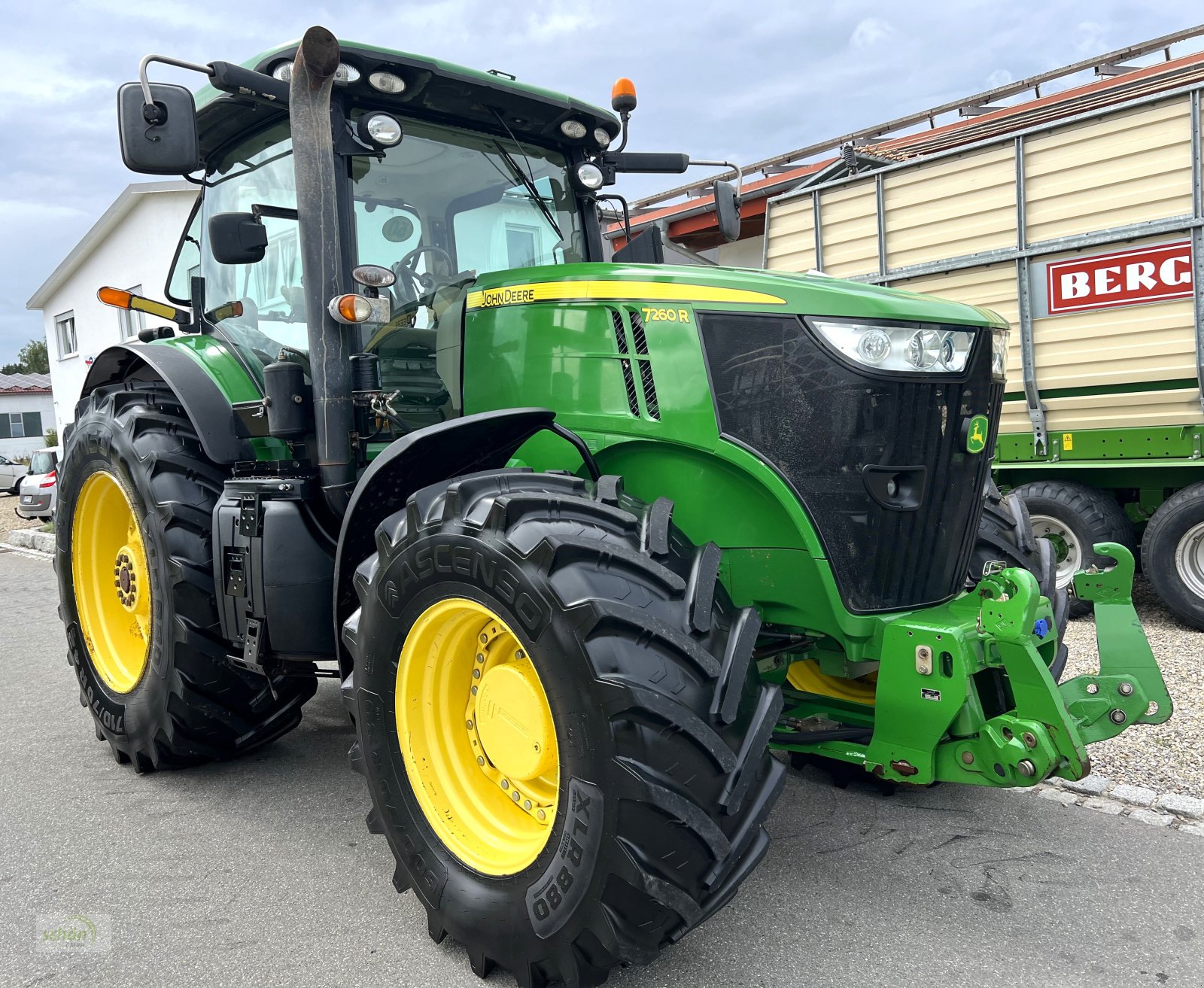 Traktor типа John Deere 7260 R mit einer guten Ausstattung, Gebrauchtmaschine в Burgrieden (Фотография 17)