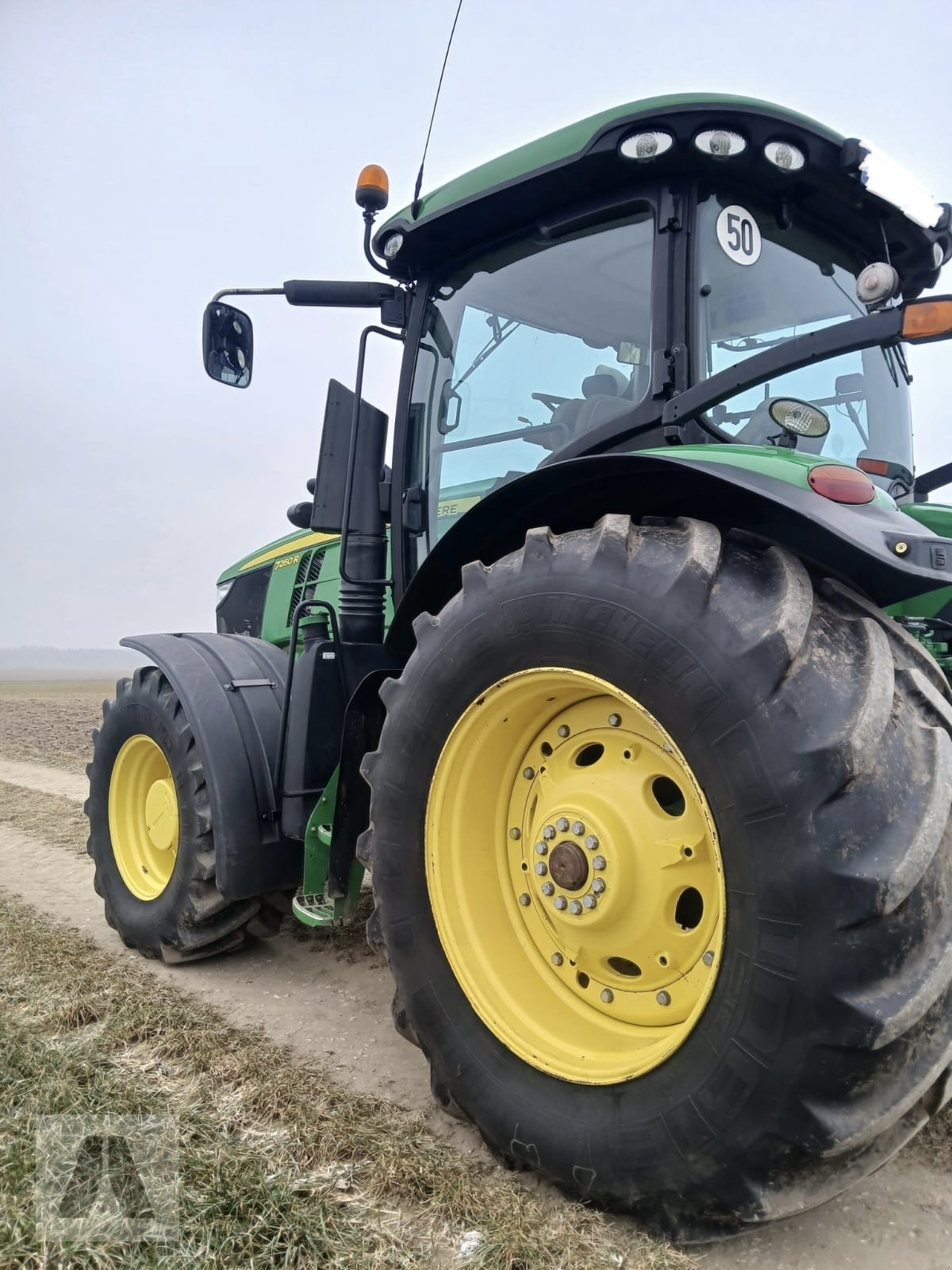 Traktor типа John Deere 7260R, Gebrauchtmaschine в Langweid am Lech (Фотография 4)