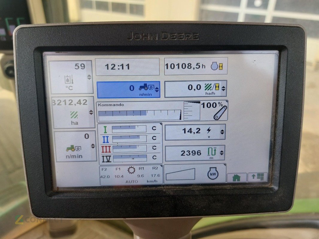 Traktor van het type John Deere 7260R, Gebrauchtmaschine in Gerichshain (Foto 15)