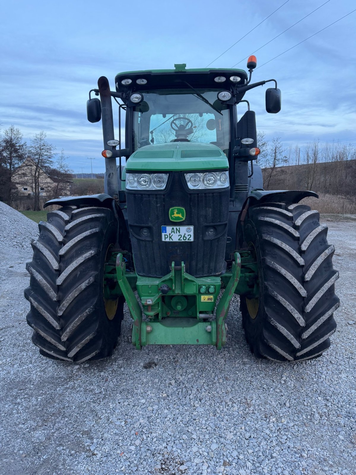 Traktor типа John Deere 7260R, Gebrauchtmaschine в Schnelldorf (Фотография 2)