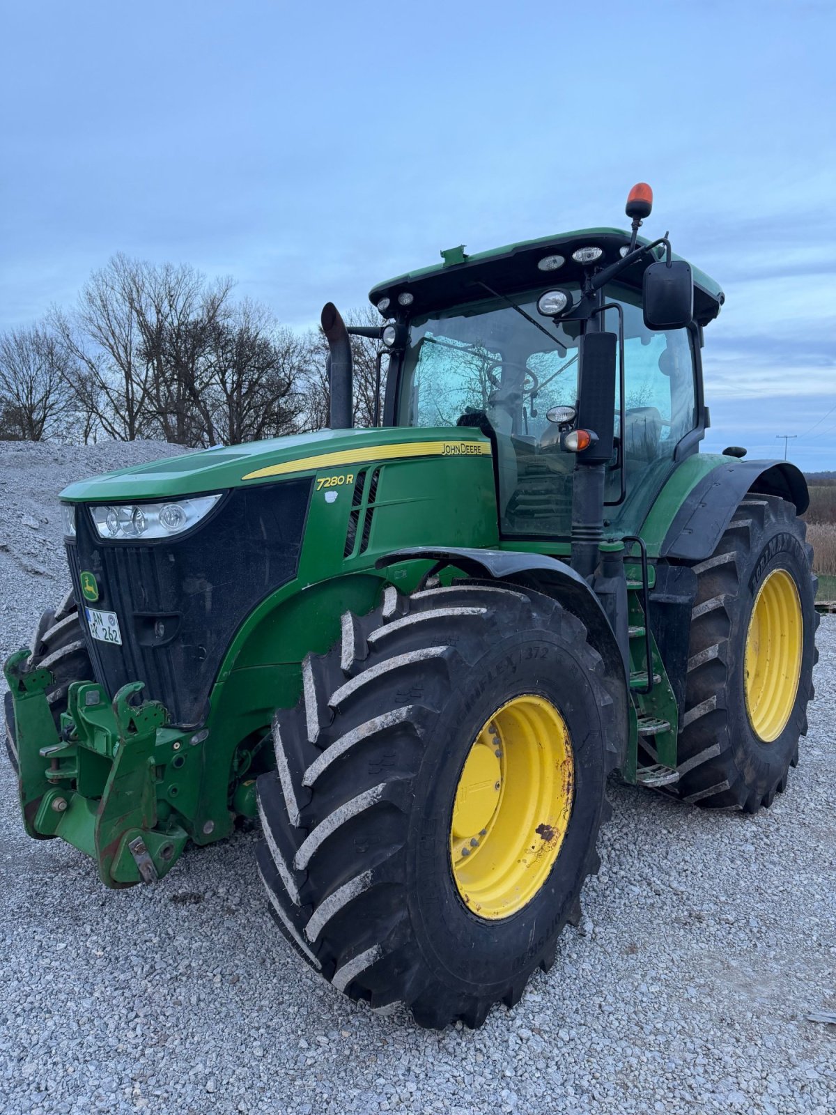 Traktor типа John Deere 7260R, Gebrauchtmaschine в Schnelldorf (Фотография 5)