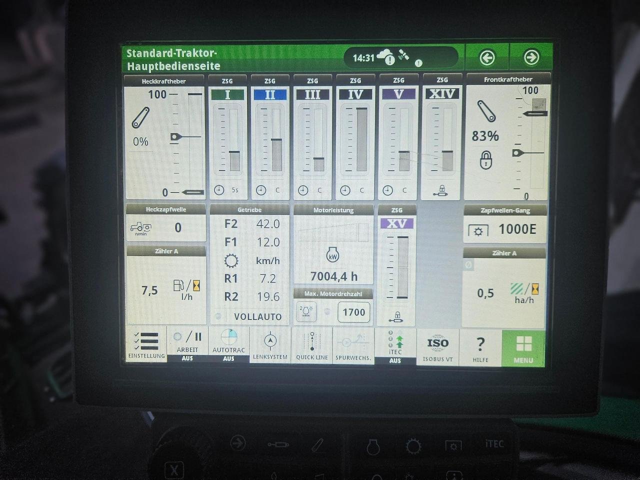 Traktor za tip John Deere 7270 R, Gebrauchtmaschine u Könnern (Slika 10)
