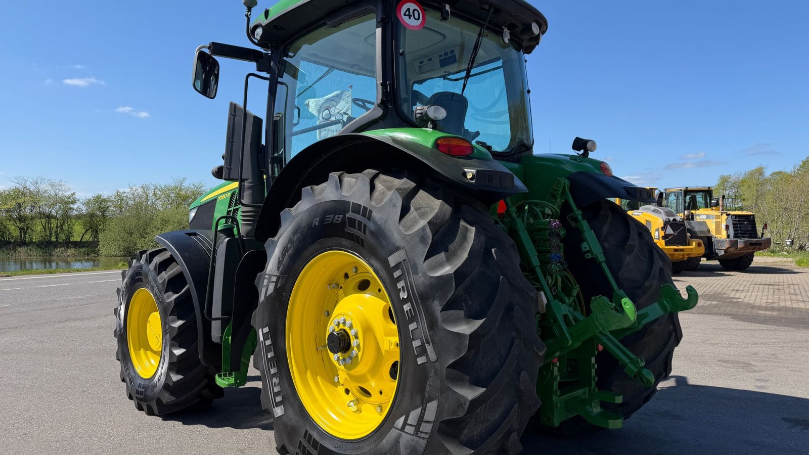 Traktor del tipo John Deere 7280R KUN 4200 TIMER OG FRONT PTO!, Gebrauchtmaschine In Nørager (Immagine 7)