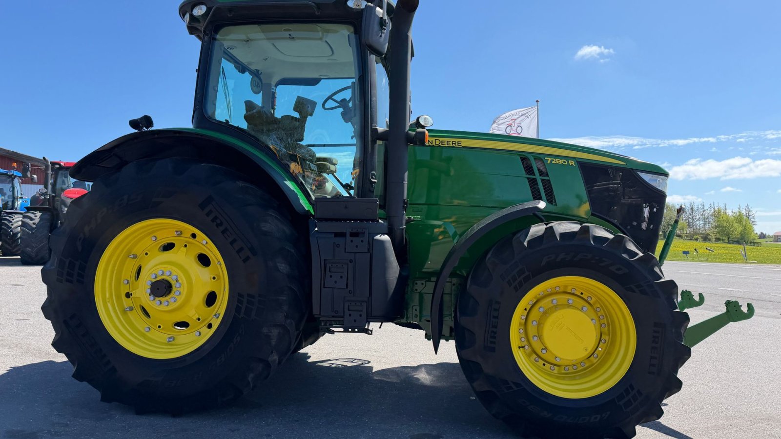 Traktor del tipo John Deere 7280R KUN 4200 TIMER OG FRONT PTO!, Gebrauchtmaschine In Nørager (Immagine 10)
