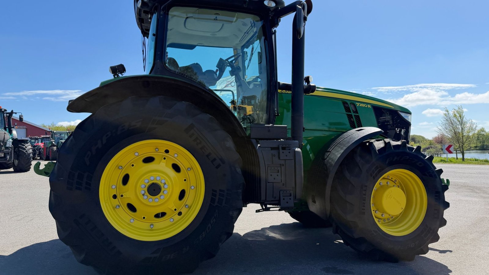 Traktor del tipo John Deere 7280R KUN 4200 TIMER OG FRONT PTO!, Gebrauchtmaschine In Nørager (Immagine 11)
