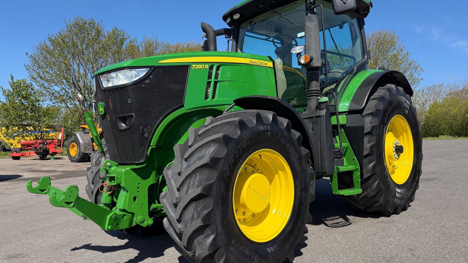 Traktor del tipo John Deere 7280R KUN 4200 TIMER OG FRONT PTO!, Gebrauchtmaschine In Nørager (Immagine 1)