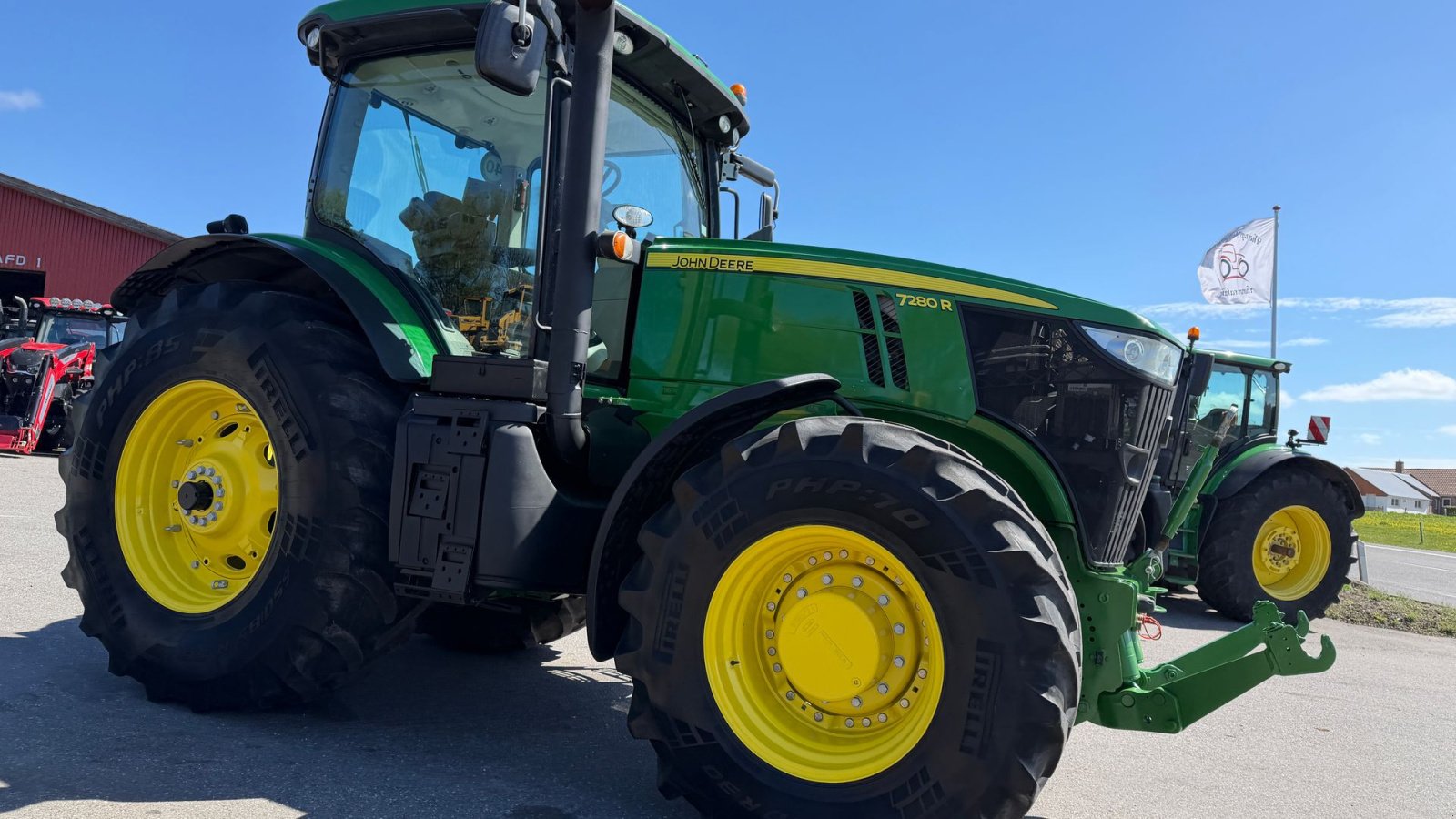 Traktor del tipo John Deere 7280R KUN 4200 TIMER OG FRONT PTO!, Gebrauchtmaschine In Nørager (Immagine 9)
