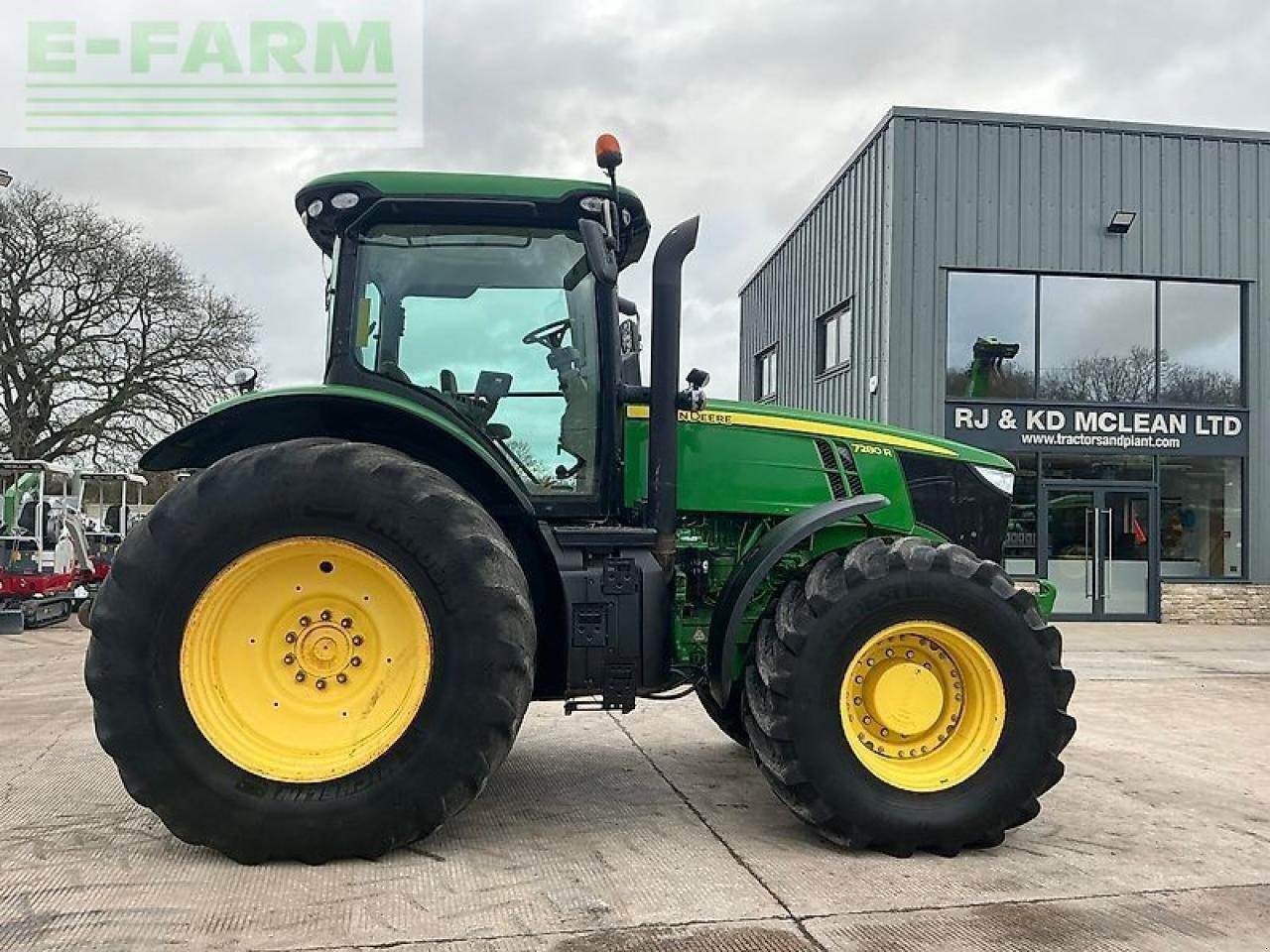 Traktor Türe ait John Deere 7280r tractor (st25558), Gebrauchtmaschine içinde SHAFTESBURY (resim 1)