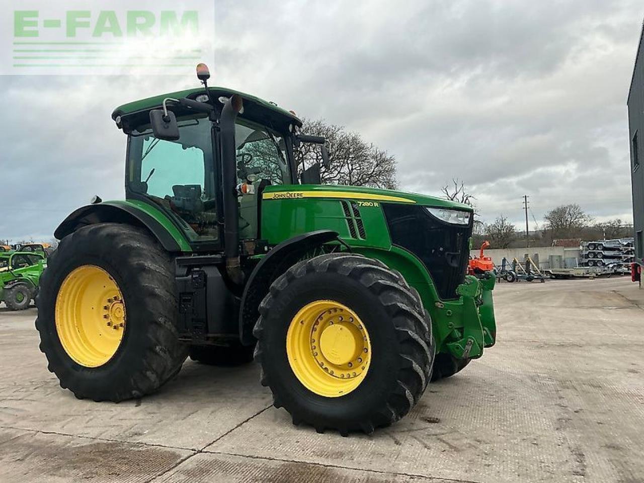 Traktor Türe ait John Deere 7280r tractor (st25558), Gebrauchtmaschine içinde SHAFTESBURY (resim 2)