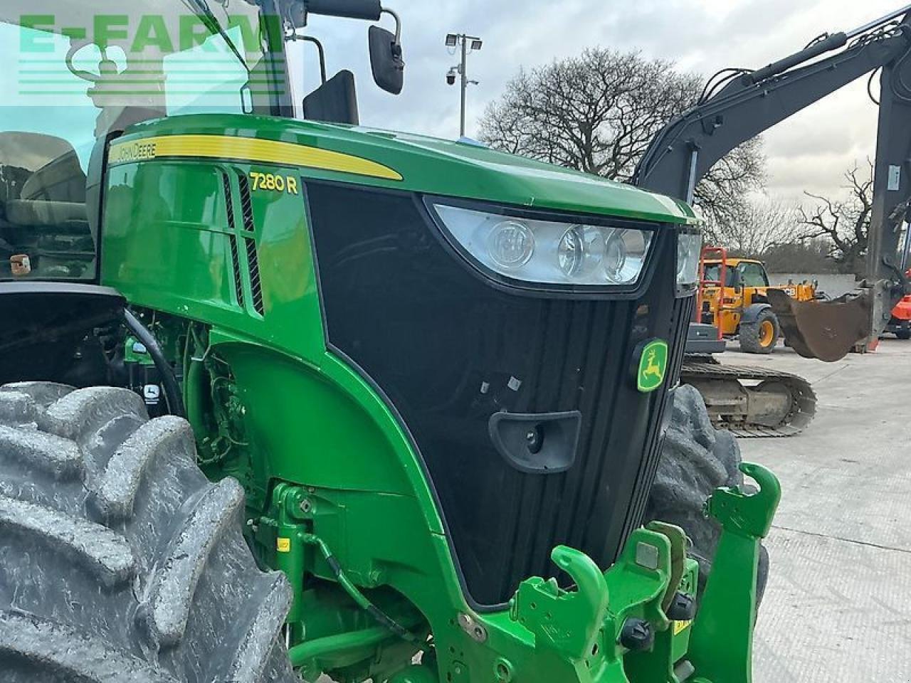 Traktor Türe ait John Deere 7280r tractor (st25558), Gebrauchtmaschine içinde SHAFTESBURY (resim 16)