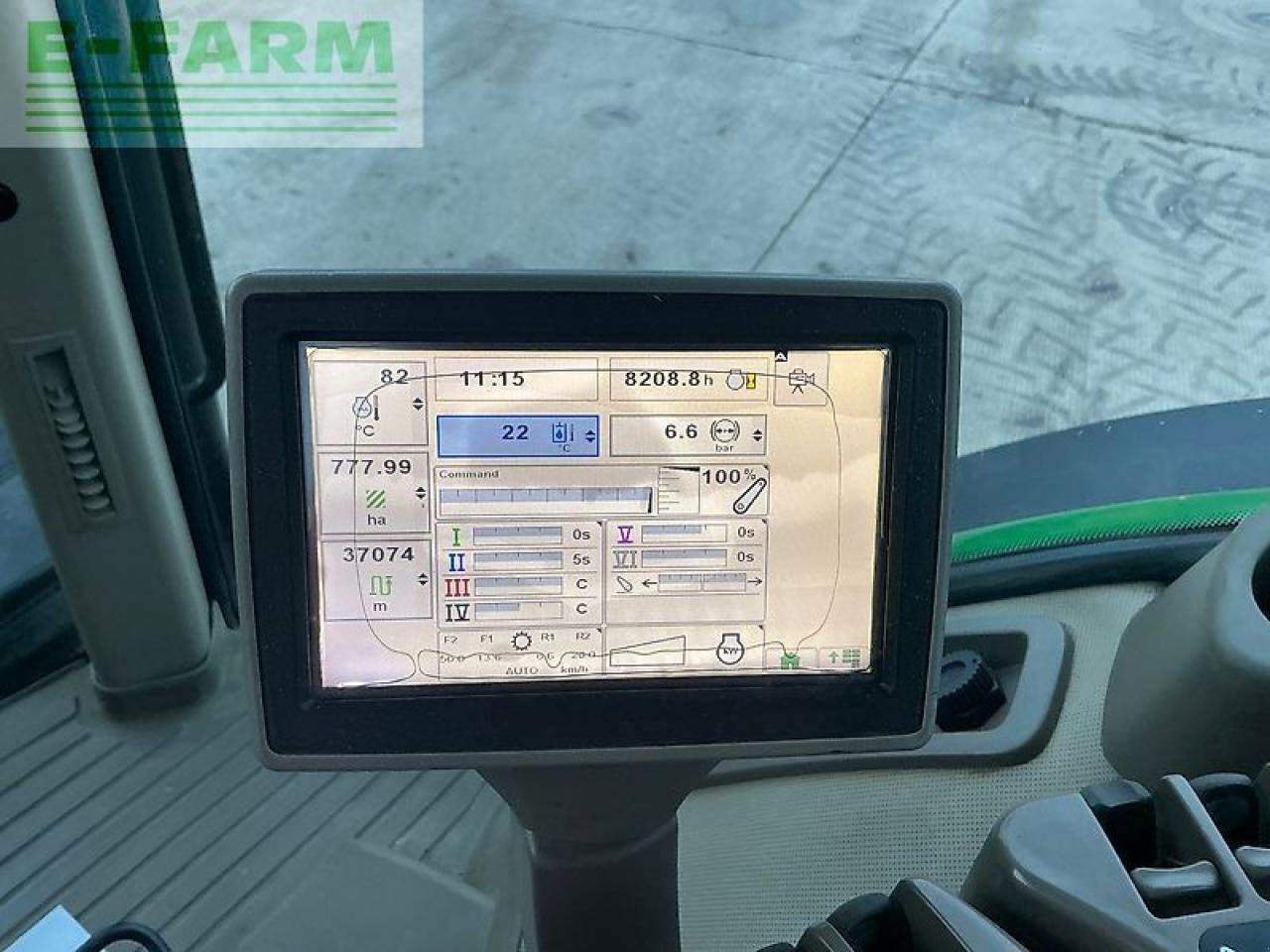 Traktor Türe ait John Deere 7280r tractor (st25558), Gebrauchtmaschine içinde SHAFTESBURY (resim 24)