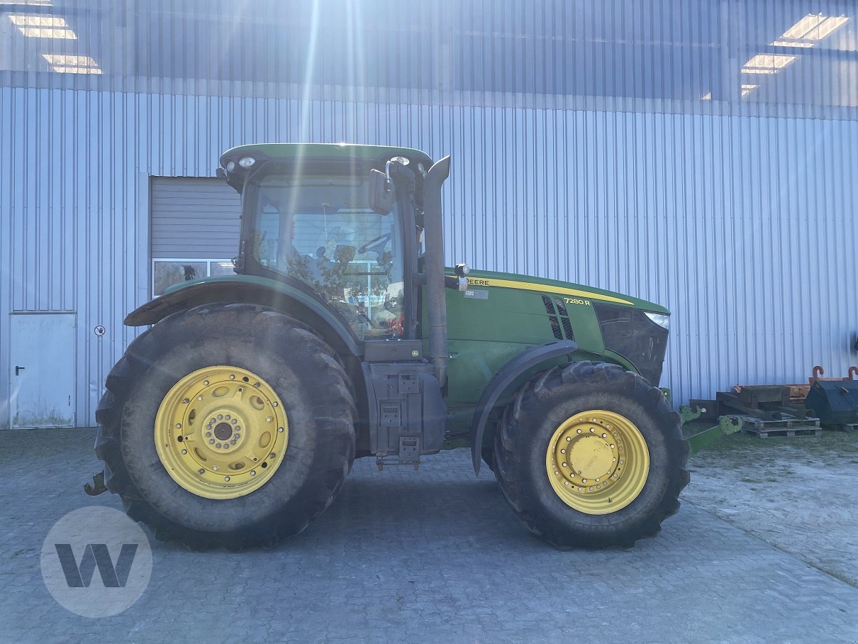 John Deere 7280R, Gebrauchtmaschine, Baujahr: 2014, Betriebsstunden: 9000 Stunden (Bild 1) Traktor des Typs John Deere 7280R, Gebrauchtmaschine in Bützow (Bild 1)