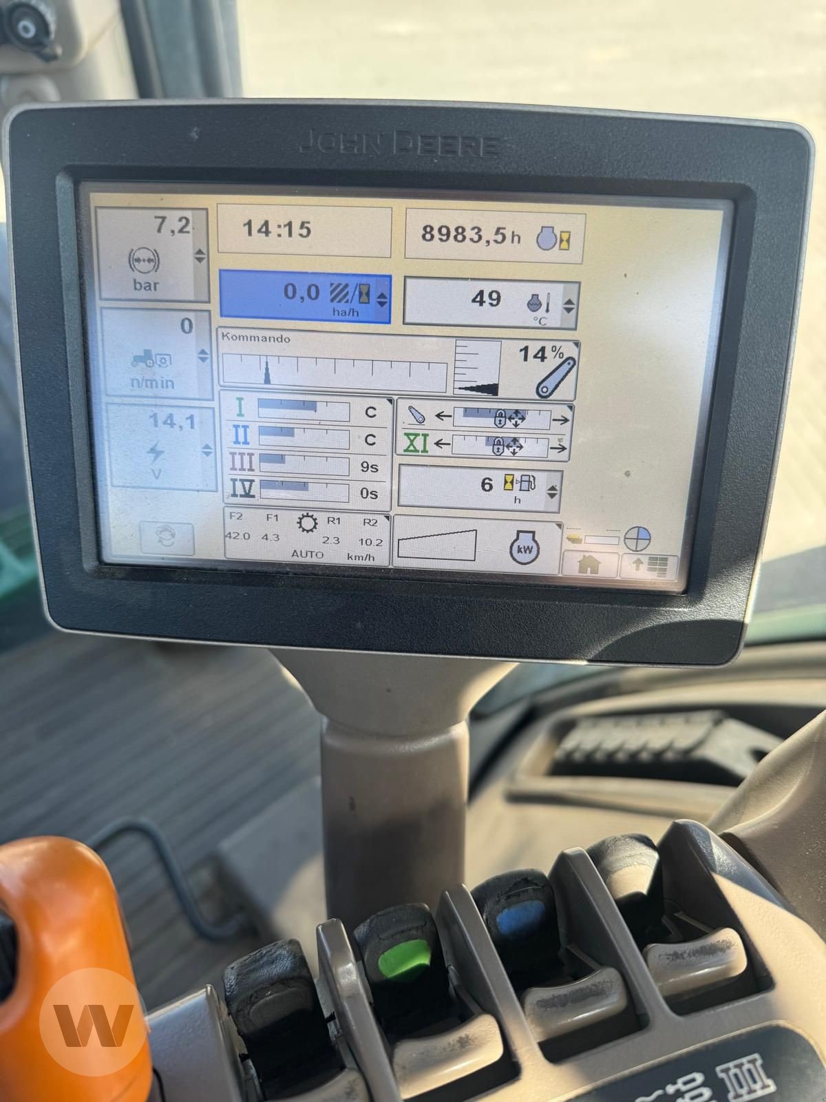 Traktor des Typs John Deere 7280R, Gebrauchtmaschine in Jördenstorf (Bild 7)