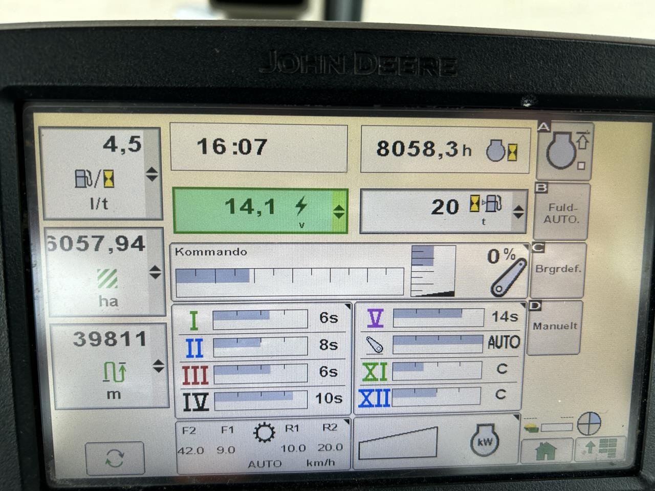 Traktor типа John Deere 7280R, Gebrauchtmaschine в Brønderslev (Фотография 4)