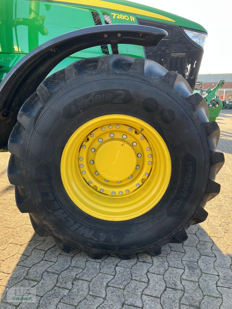 Traktor Türe ait John Deere 7280R, Gebrauchtmaschine içinde Spelle (resim 9)