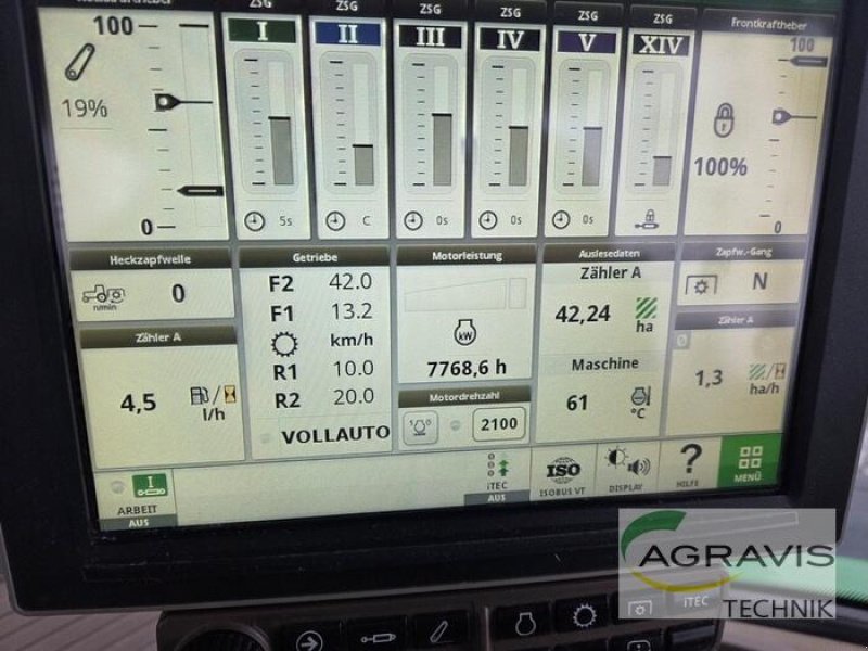 Traktor typu John Deere 7290 R, Gebrauchtmaschine v Calbe / Saale (Obrázek 11)