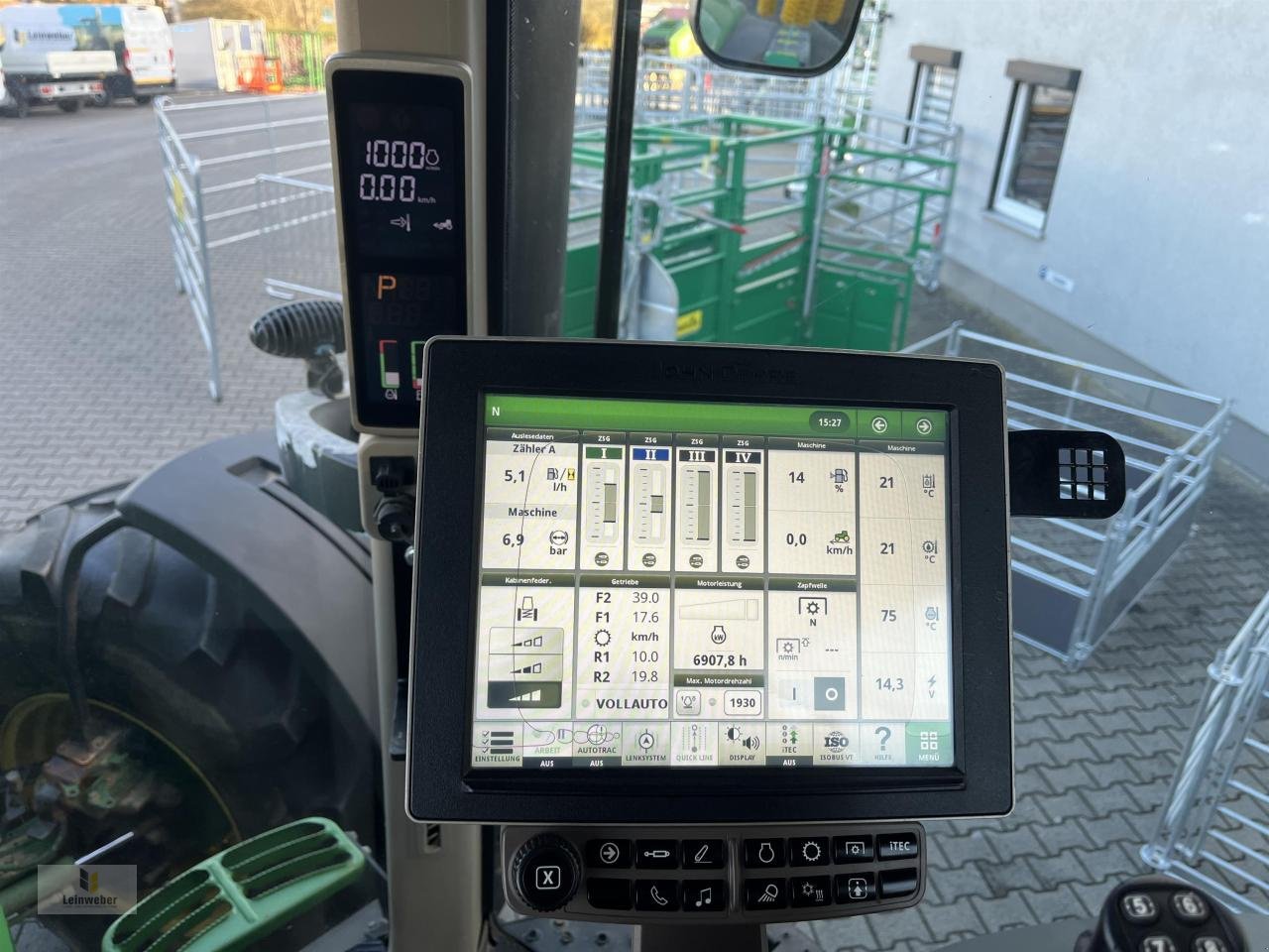 Traktor Türe ait John Deere 7290 R, Gebrauchtmaschine içinde Neuhof - Dorfborn (resim 10)