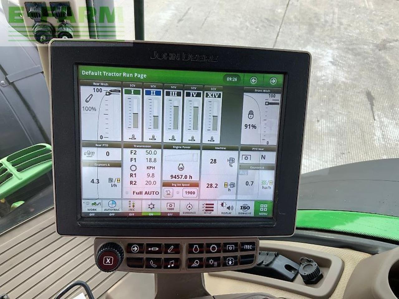 Traktor des Typs John Deere 7290r tractor (st24391), Gebrauchtmaschine in SHAFTESBURY (Bild 28)