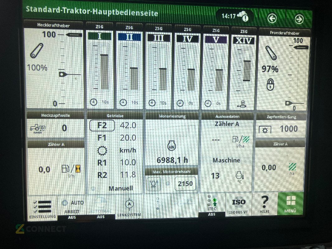 Traktor des Typs John Deere 7290R, Gebrauchtmaschine in Sonnewalde (Bild 6)
