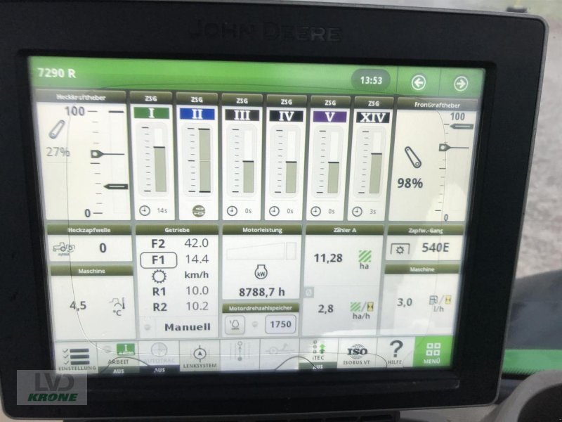 Traktor типа John Deere 7290R, Gebrauchtmaschine в Spelle (Фотография 11)