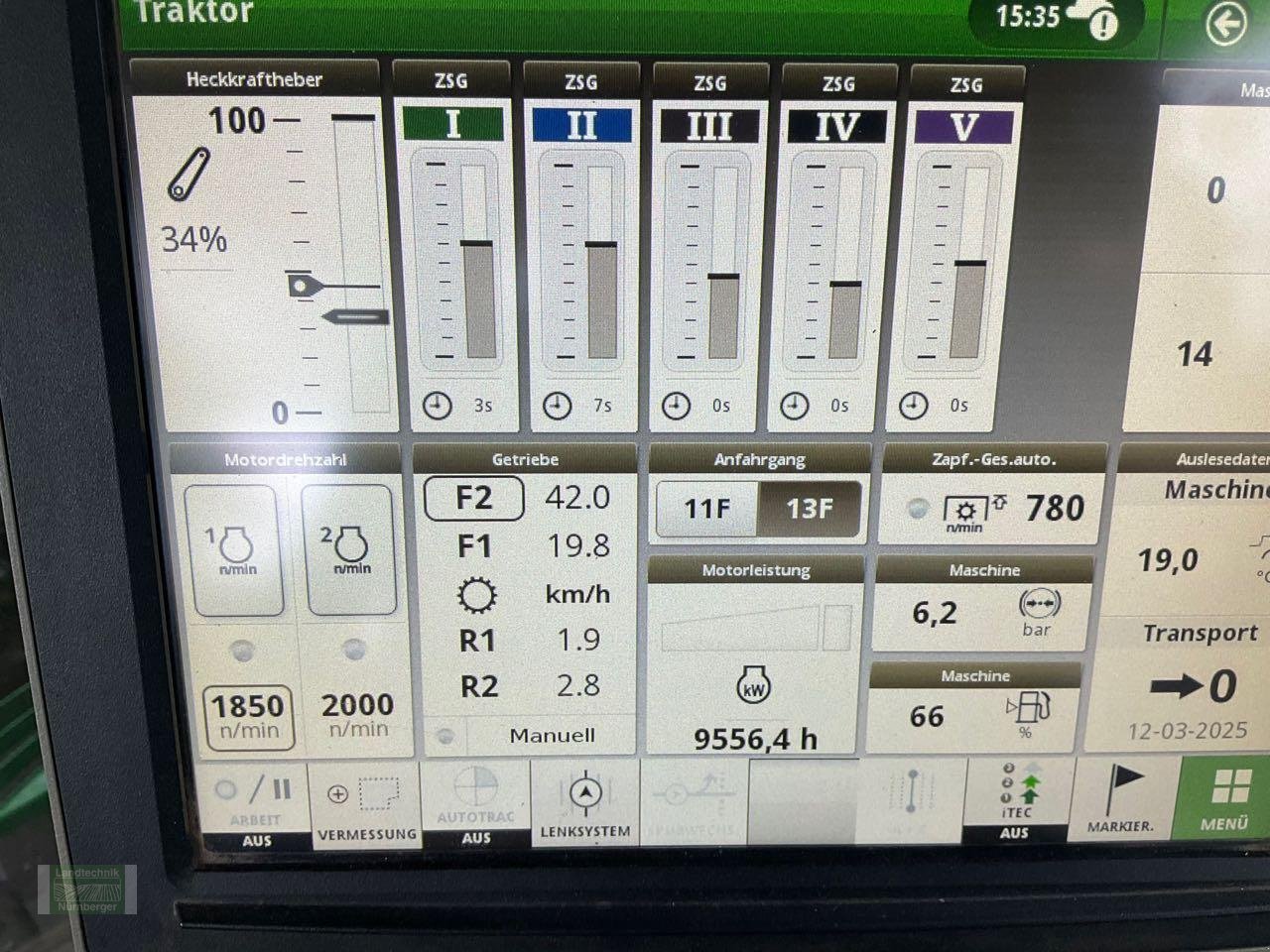 Traktor типа John Deere 7290R, Gebrauchtmaschine в Leubsdorf (Фотография 2)