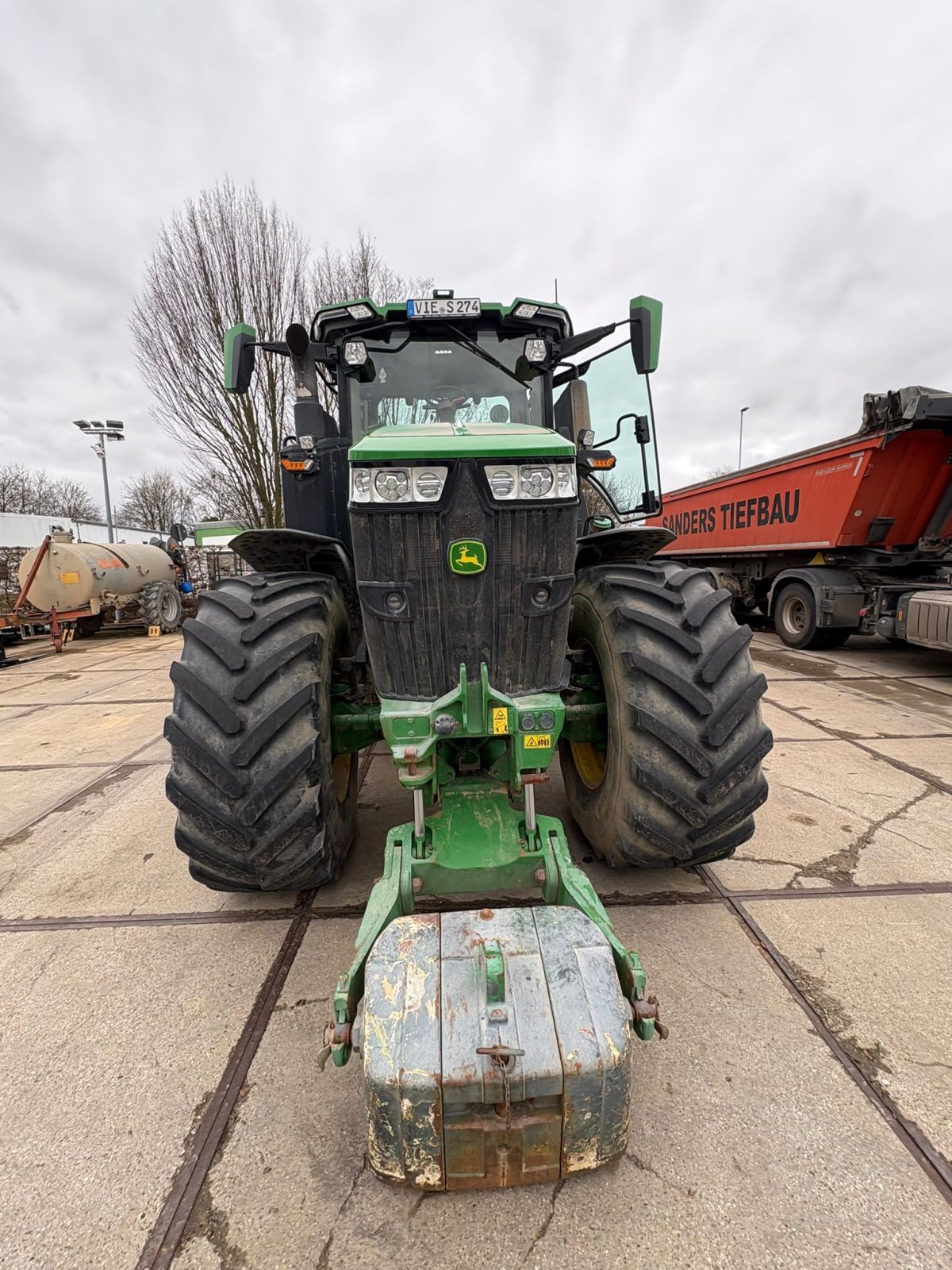 Traktor des Typs John Deere 7290R, Gebrauchtmaschine in Schwalmtal (Bild 5)