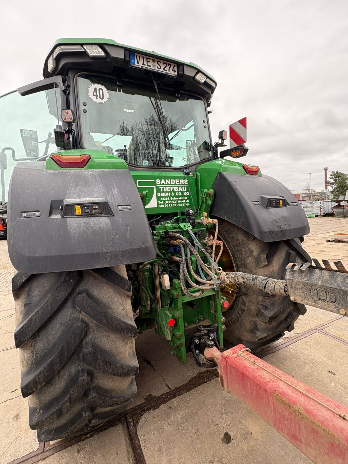 Traktor des Typs John Deere 7290R, Gebrauchtmaschine in Schwalmtal (Bild 10)