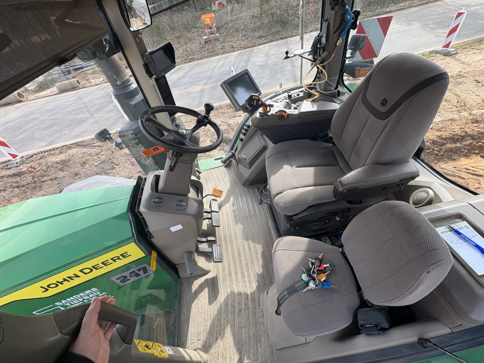 Traktor des Typs John Deere 7290R, Gebrauchtmaschine in Schwalmtal (Bild 22)