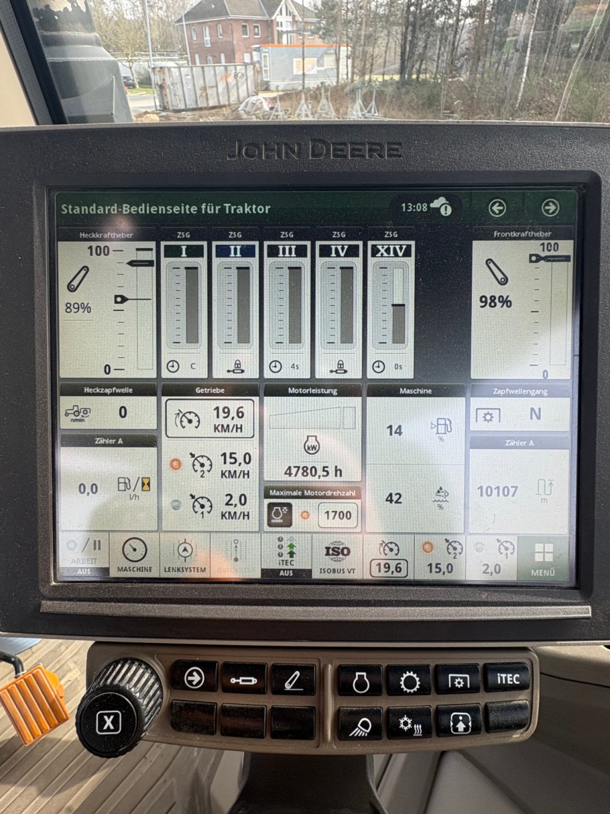 Traktor des Typs John Deere 7290R, Gebrauchtmaschine in Schwalmtal (Bild 24)