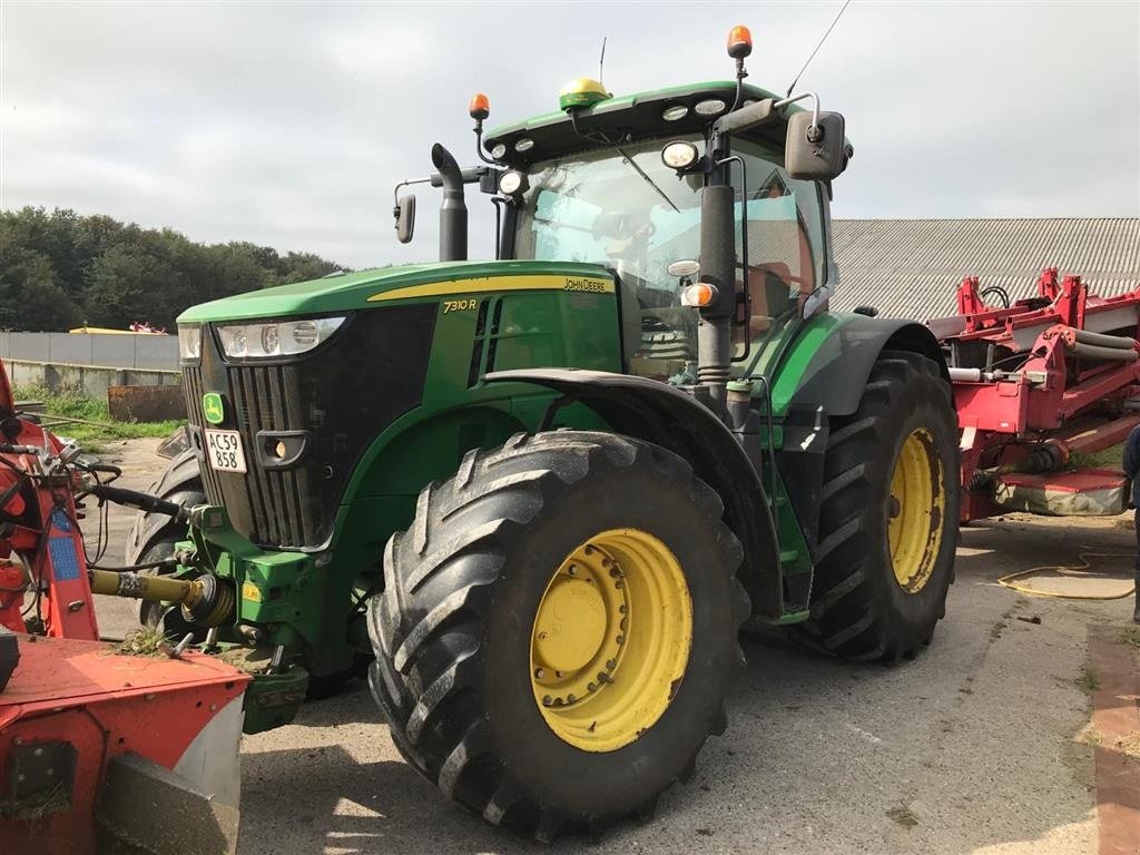 Traktor Türe ait John Deere 7310R . Front PTO og lift. GPS ready. Affjedret foraksel og kabine., Gebrauchtmaschine içinde Kolding (resim 4)