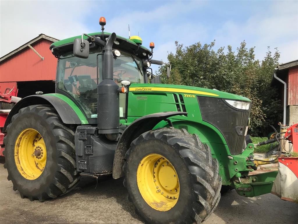 Traktor Türe ait John Deere 7310R . Front PTO og lift. GPS ready. Affjedret foraksel og kabine., Gebrauchtmaschine içinde Kolding (resim 3)