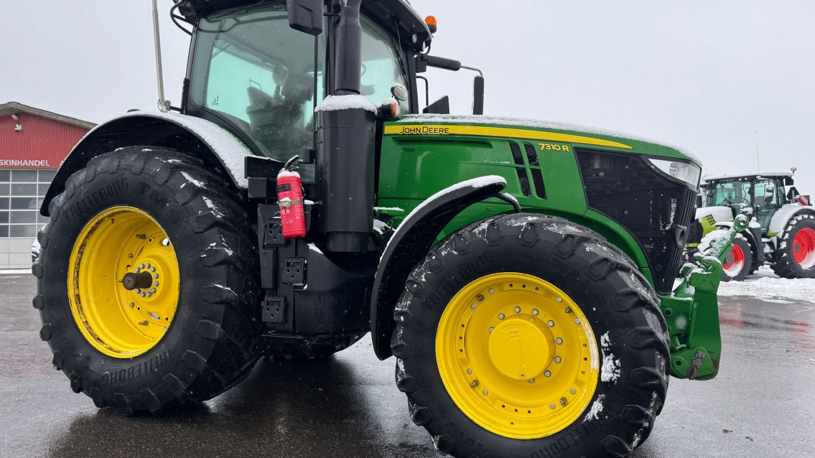 Traktor des Typs John Deere 7310R KUN 5500 TIMER! DANSK SLOTS TRAKTOR!, Gebrauchtmaschine in Nørager (Bild 9)