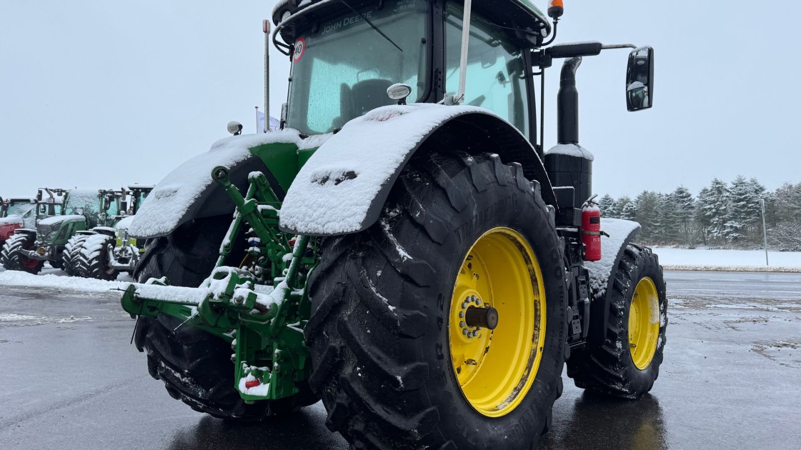 Traktor des Typs John Deere 7310R KUN 5500 TIMER! DANSK SLOTS TRAKTOR!, Gebrauchtmaschine in Nørager (Bild 13)