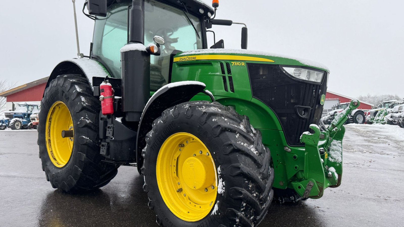 Traktor des Typs John Deere 7310R KUN 5500 TIMER! DANSK SLOTS TRAKTOR!, Gebrauchtmaschine in Nørager (Bild 8)