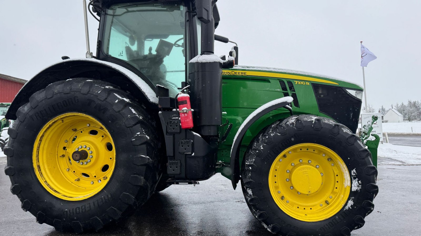 Traktor des Typs John Deere 7310R KUN 5500 TIMER! DANSK SLOTS TRAKTOR!, Gebrauchtmaschine in Nørager (Bild 10)