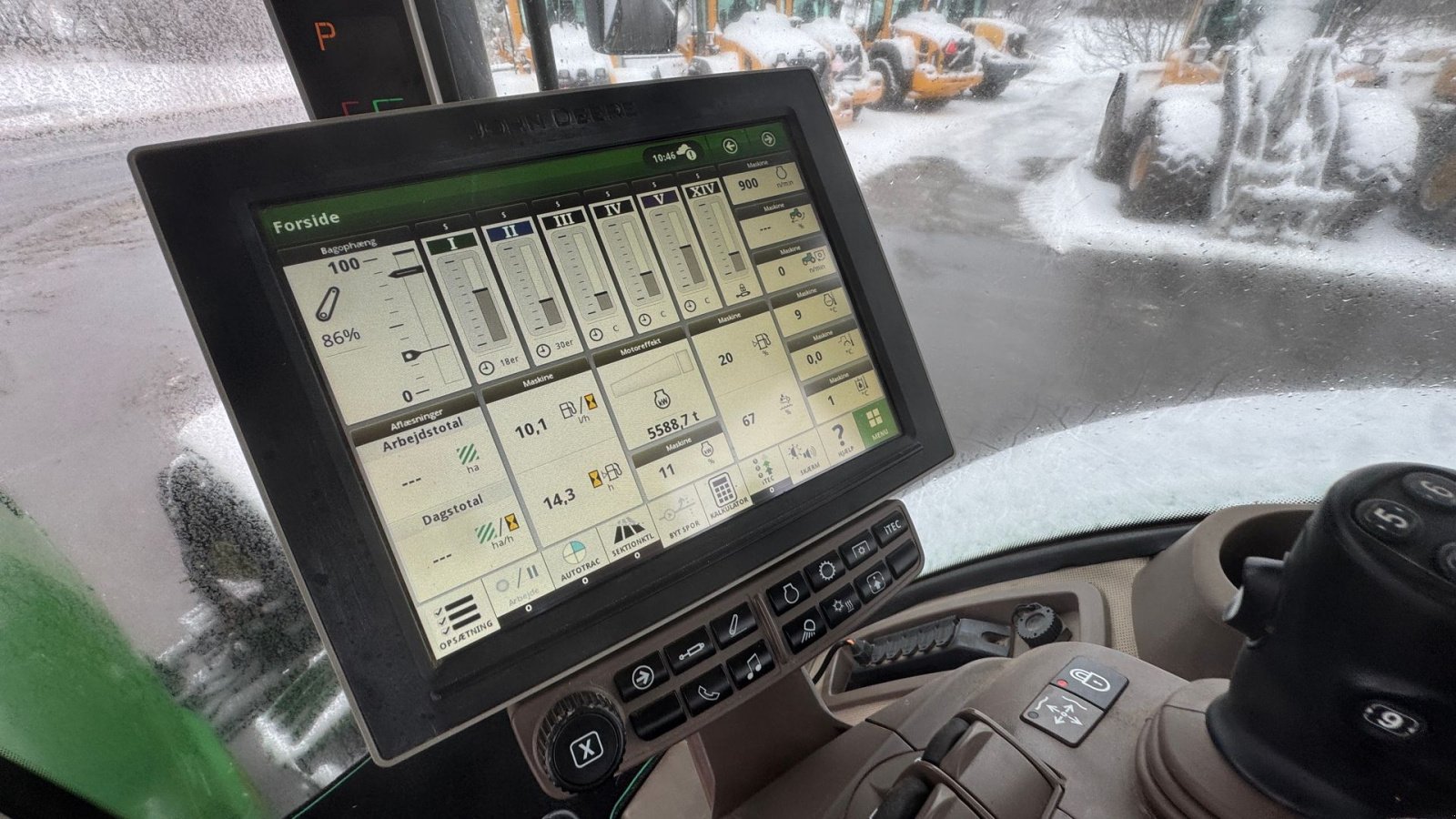 Traktor des Typs John Deere 7310R KUN 5500 TIMER! DANSK SLOTS TRAKTOR!, Gebrauchtmaschine in Nørager (Bild 18)