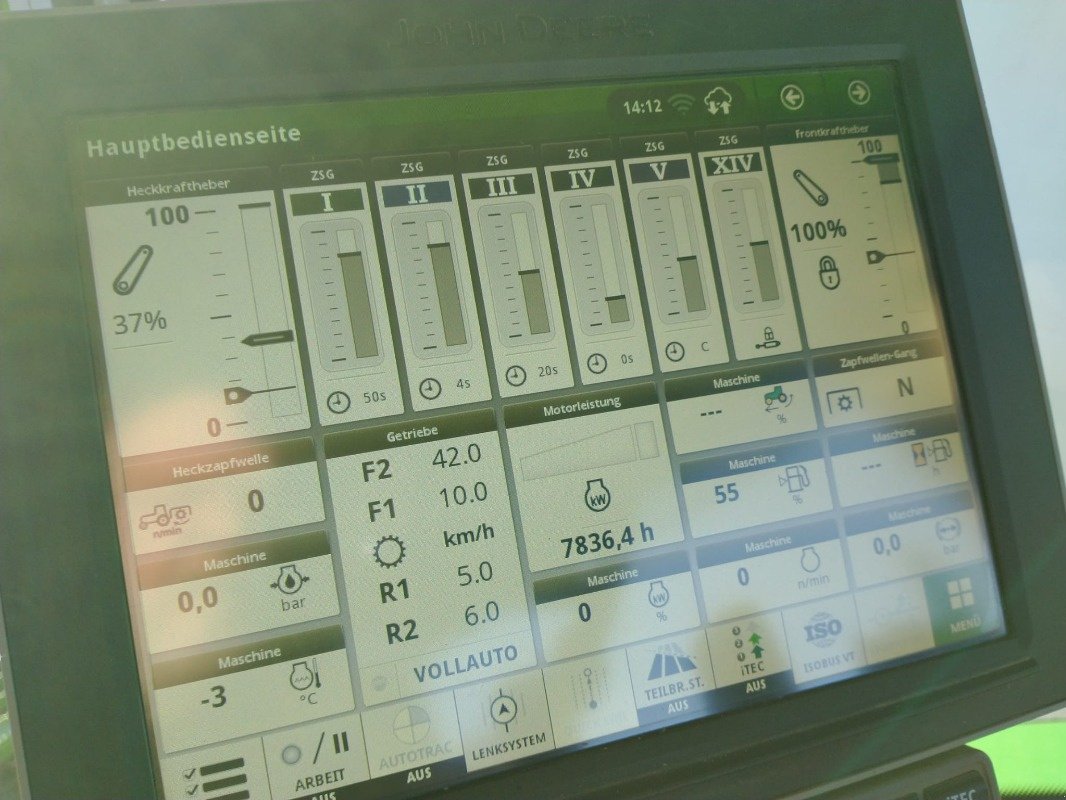 Traktor Türe ait John Deere 7310R MY18, Gebrauchtmaschine içinde Plau am See / OT Klebe (resim 2)