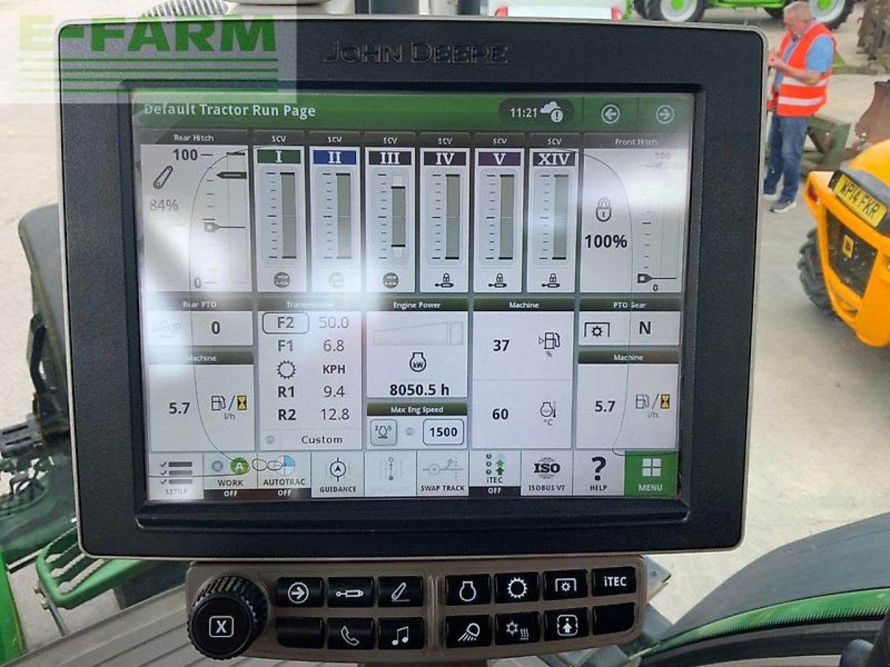 Traktor of the type John Deere 7310r tractor (st22840), Gebrauchtmaschine in SHAFTESBURY (Picture 24)