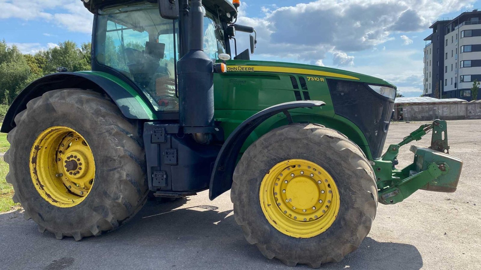 Traktor del tipo John Deere 7310R, Gebrauchtmaschine en Kaunas (Imagen 4)