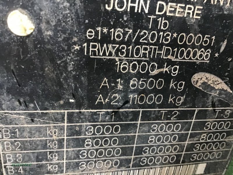 Traktor of the type John Deere 7310R, Gebrauchtmaschine in Spelle (Picture 12)
