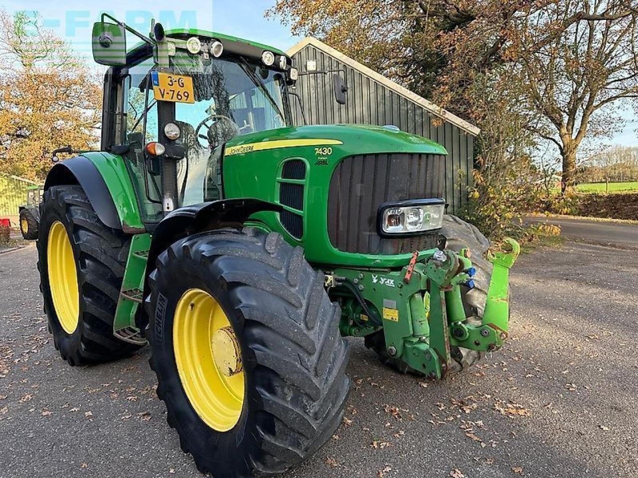 Traktor типа John Deere 7430 premium auto power, Gebrauchtmaschine в PS LEMELE (Фотография 10)