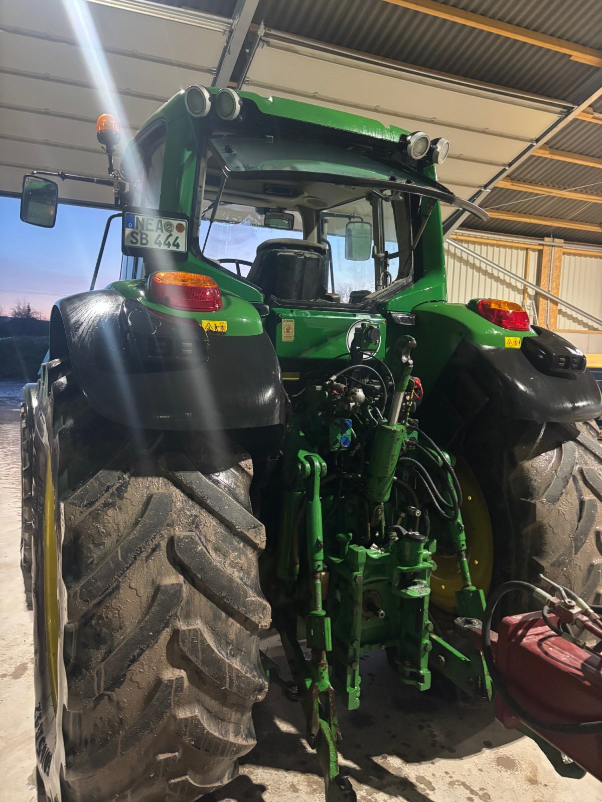 Traktor Türe ait John Deere 7430 Premium, Gebrauchtmaschine içinde Sugenheim (resim 2)