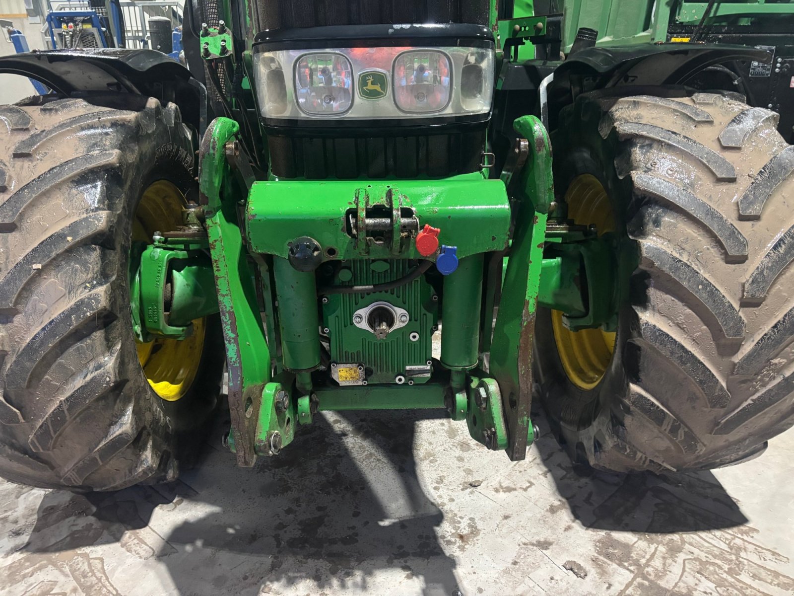 Traktor Türe ait John Deere 7430 Premium, Gebrauchtmaschine içinde Sugenheim (resim 3)