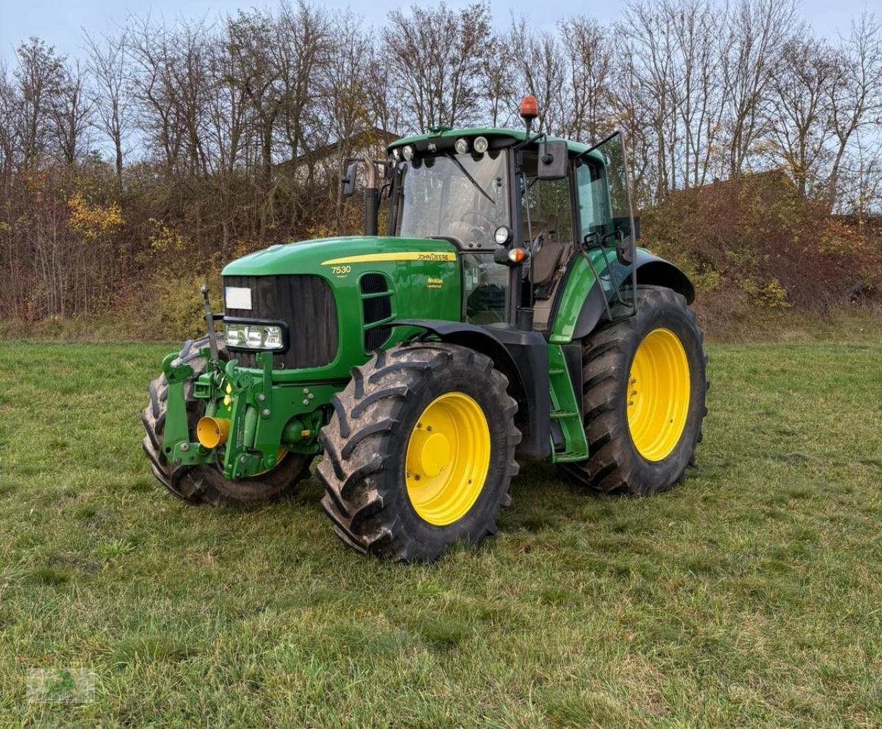 Traktor of the type John Deere 7530 Allrad, Gebrauchtmaschine in Hofheim (Picture 1)