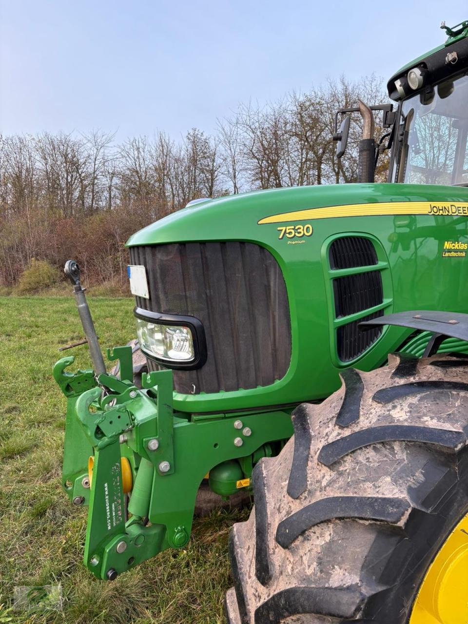 Traktor of the type John Deere 7530 Allrad, Gebrauchtmaschine in Hofheim (Picture 10)
