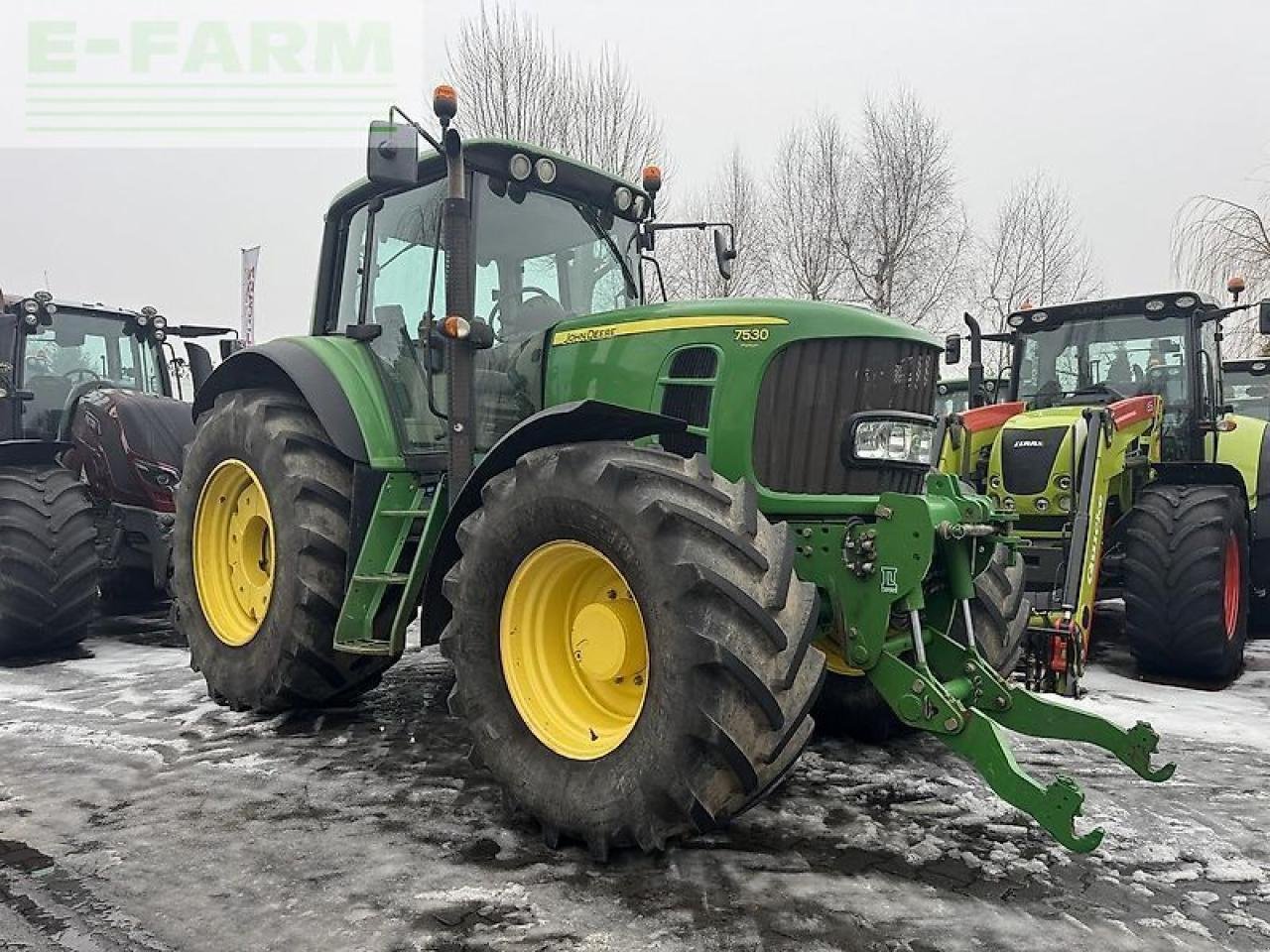Traktor типа John Deere 7530 premium autoquad (powrquad) - pneumatyka/airbrakes, Gebrauchtmaschine в DAMAS?AWEK (Фотография 4)