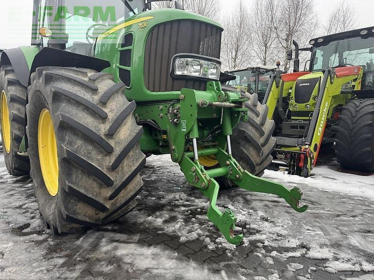 Traktor типа John Deere 7530 premium autoquad (powrquad) - pneumatyka/airbrakes, Gebrauchtmaschine в DAMAS?AWEK (Фотография 18)