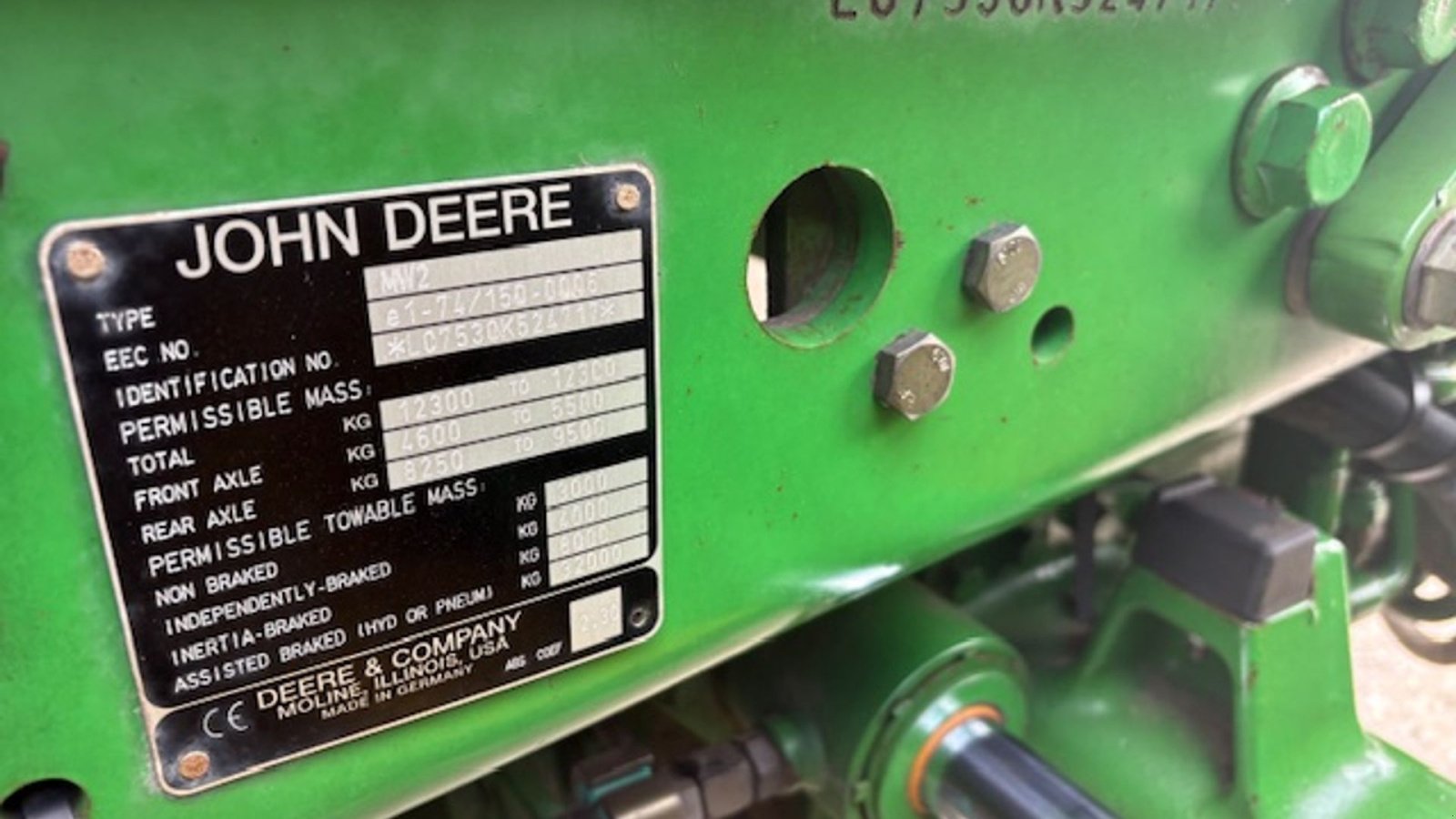 Traktor des Typs John Deere 7530 PREMIUM AUTOQUARD, FRONTLIFT, Gebrauchtmaschine in Dronninglund (Bild 8)